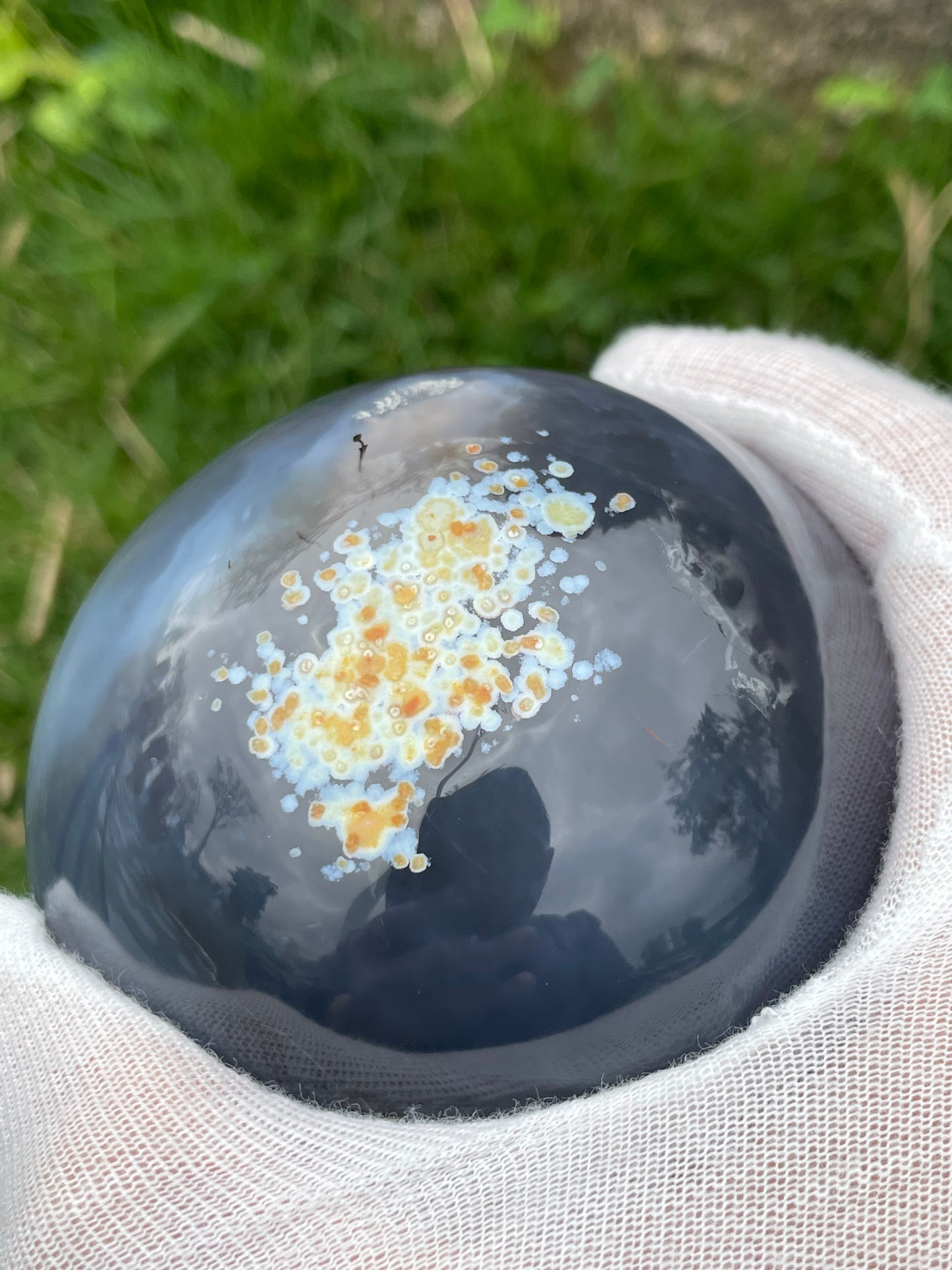 1.72LB Natural Geode Sphere,Agate Geode Ball,Natural Druse Ball,Crystal Ball Hole,Mineral Specimens,Crystal Heal,Crystal Gift,Home Decoration